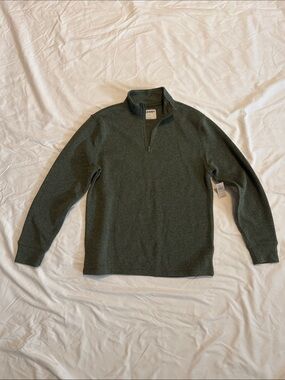 Old Navy Men's Half-Zip Sweater - Forest Green